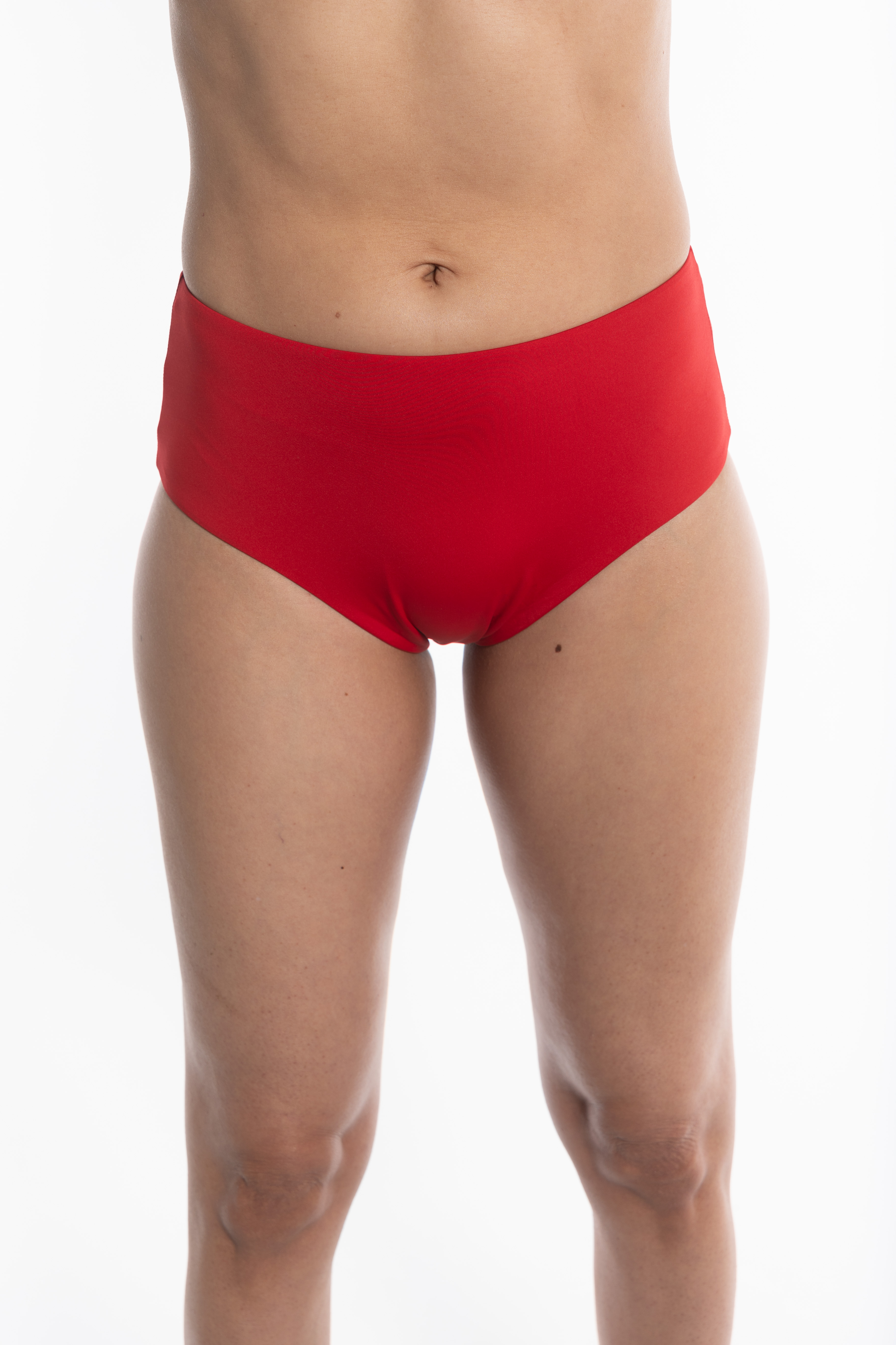 Popina Side Shirred Bottom | Ruby Red